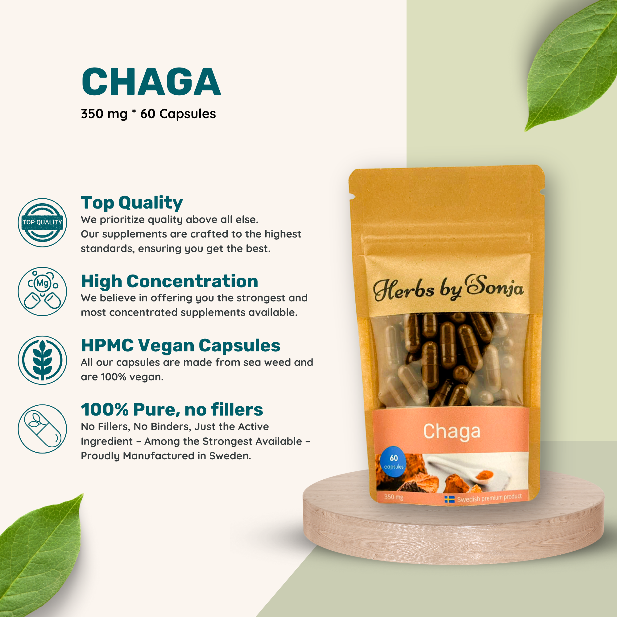 Chaga – bild 2 – Sonjas Apotek