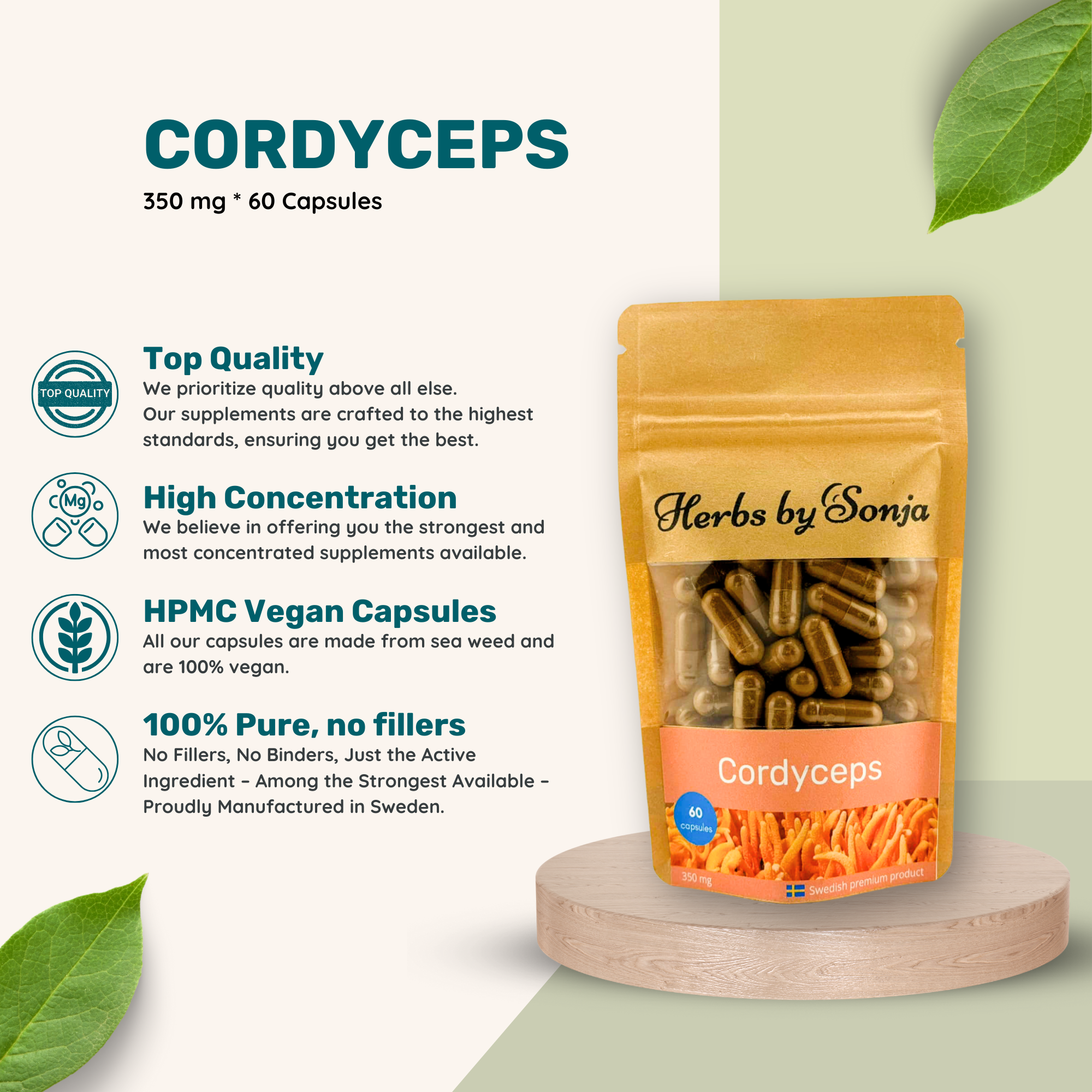 Cordyceps – bild 2 – Sonjas Apotek