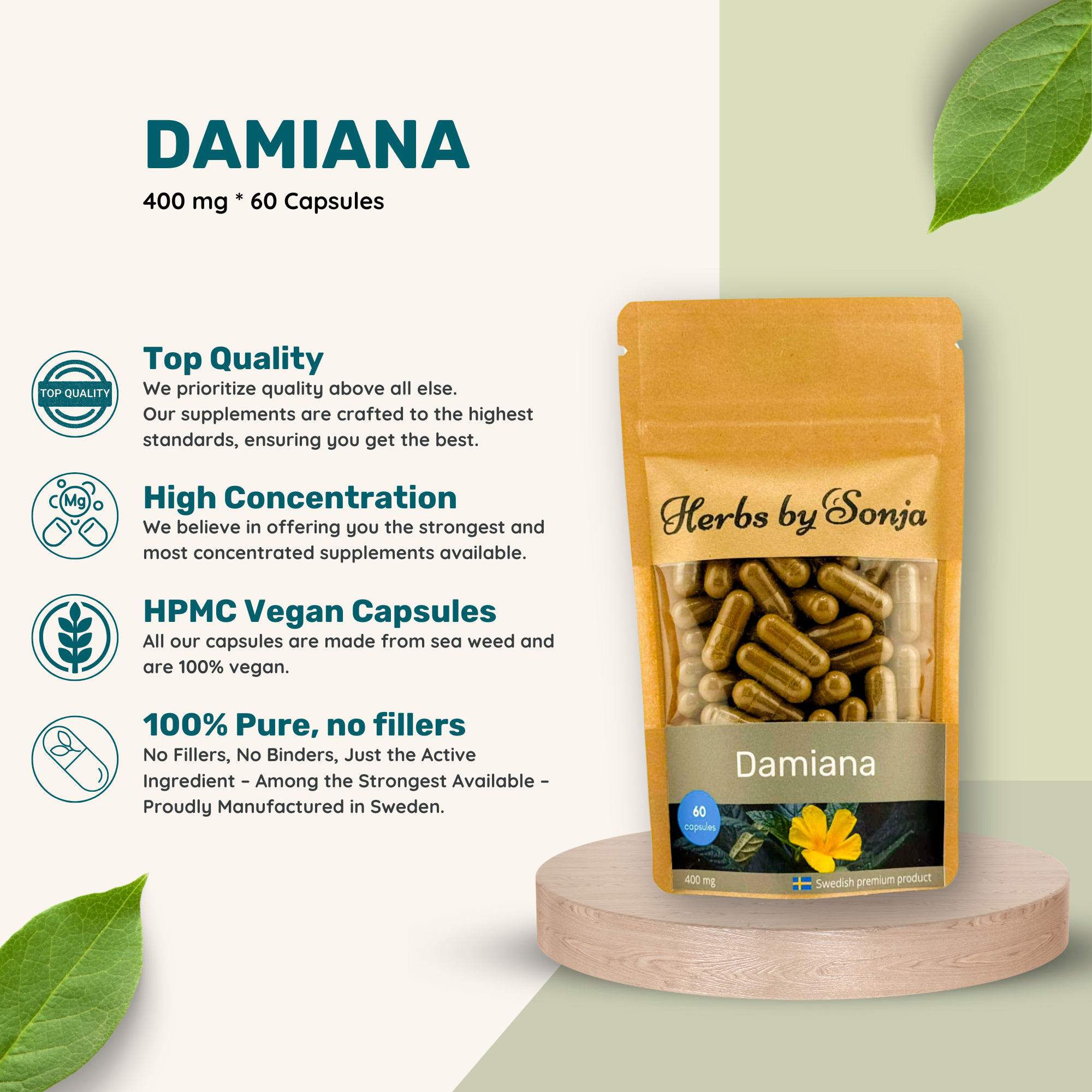 Damiana – bild 2 – Sonjas Apotek