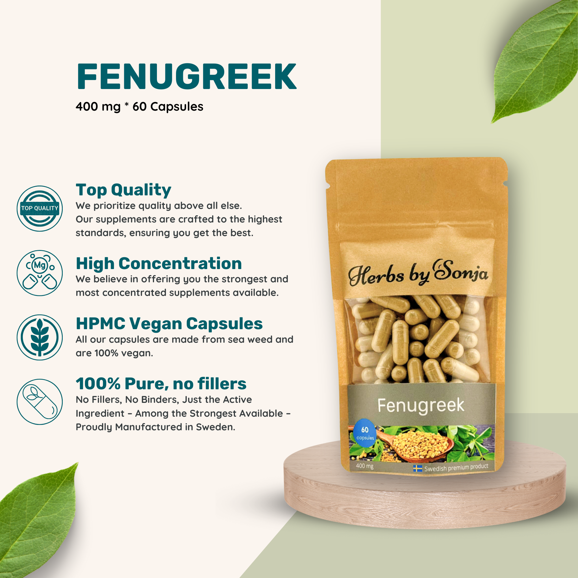 Fenugreek – bild 2 – Sonjas Apotek