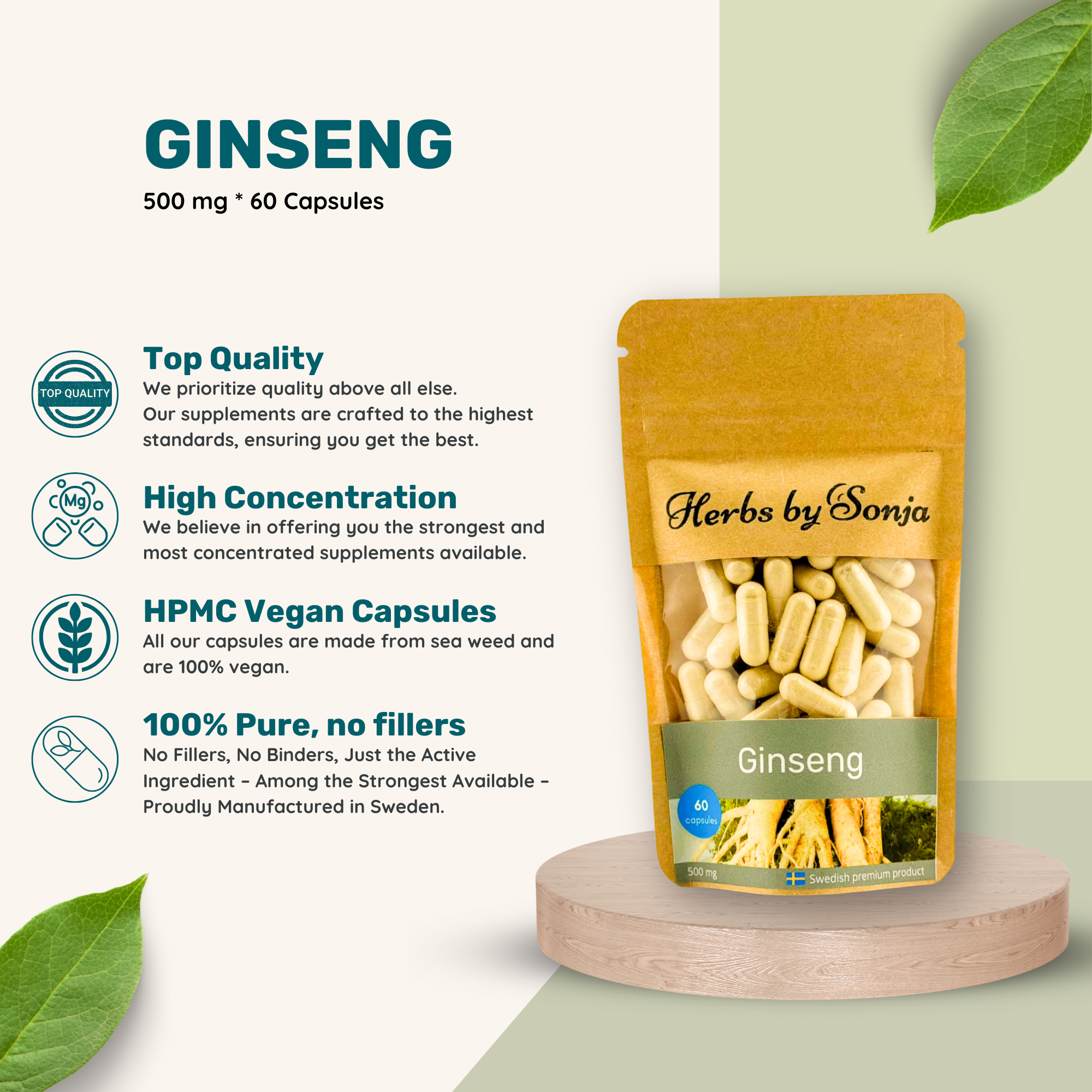 Ginseng – bild 2 – Sonjas Apotek