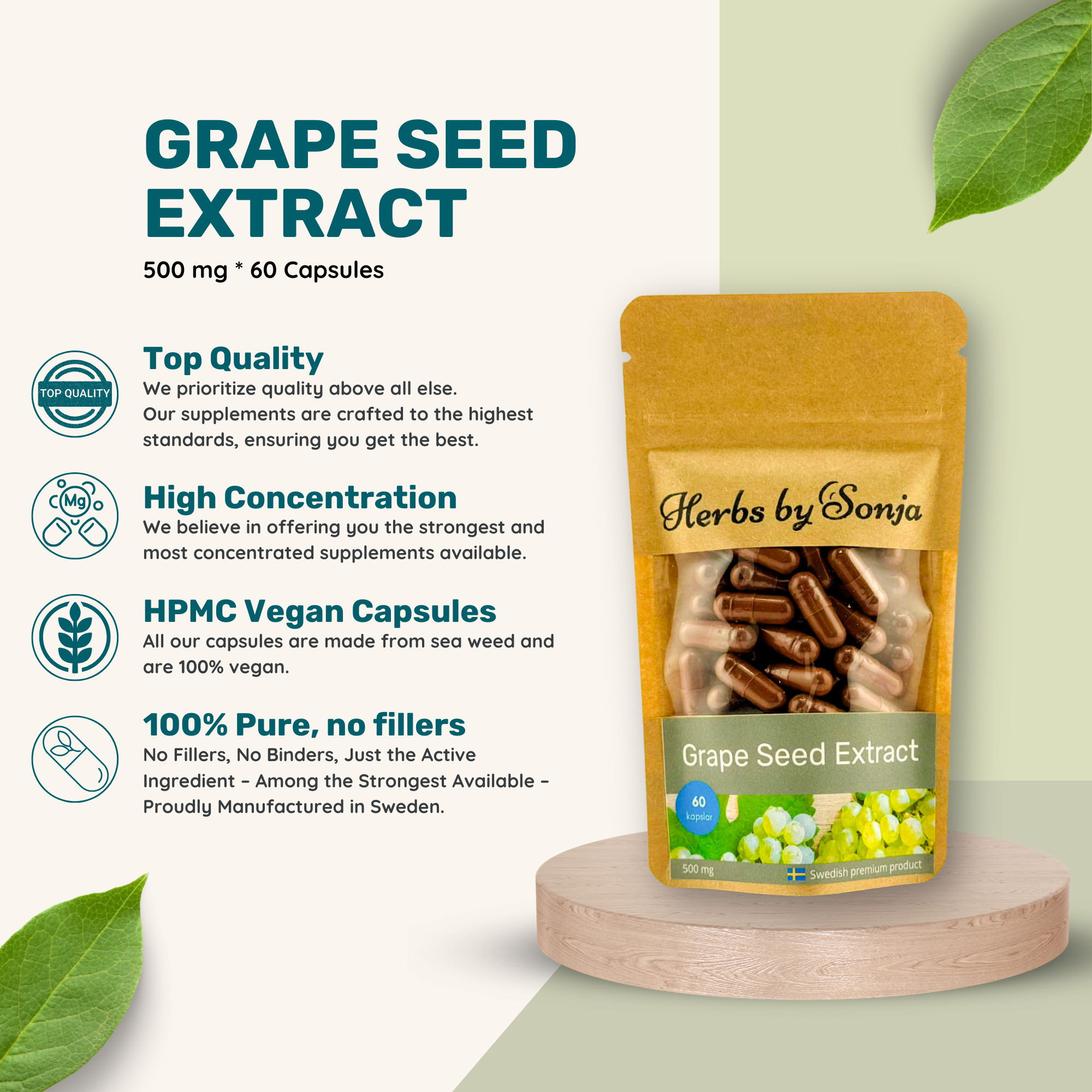 Grape Seed – bild 2 – Sonjas Apotek