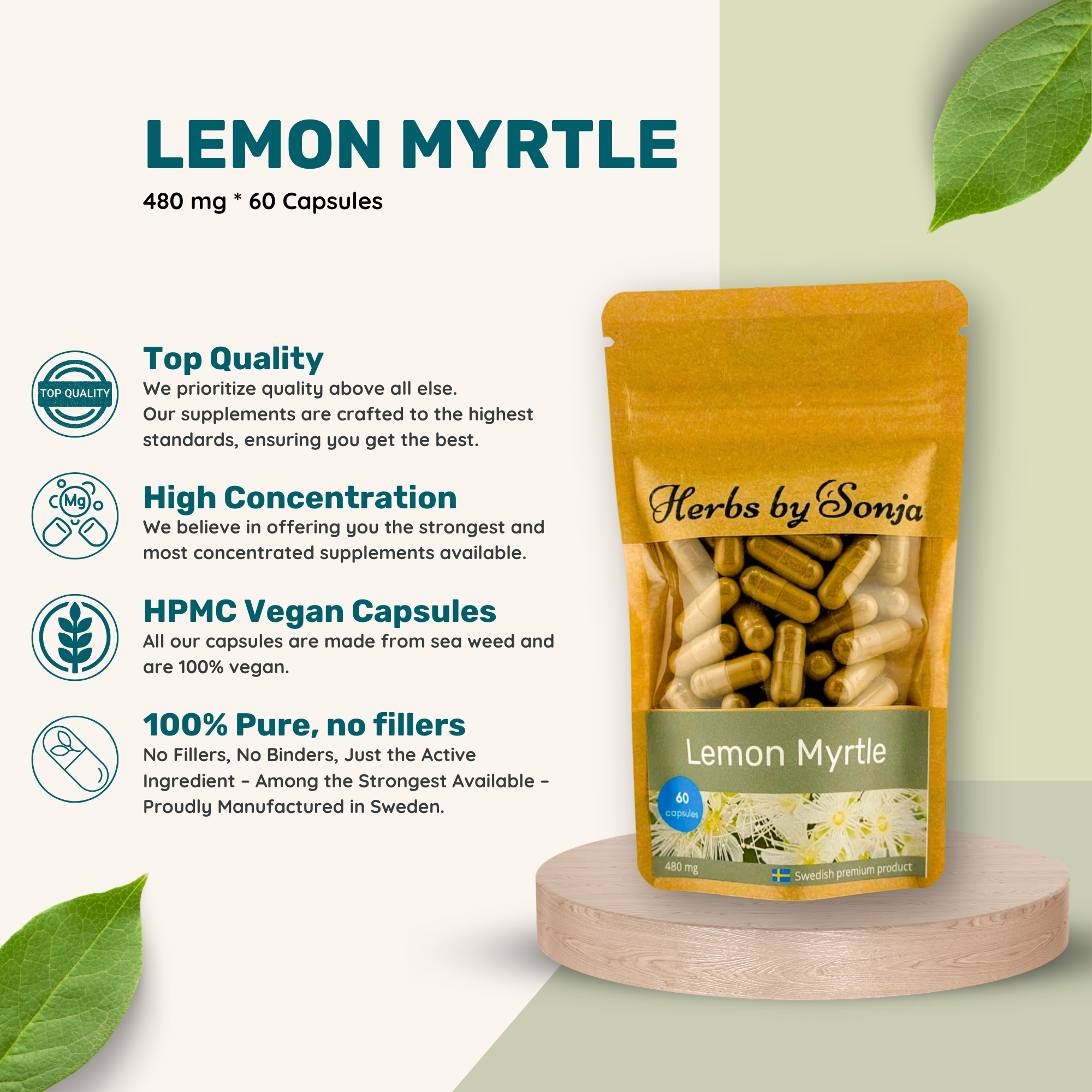 Lemon Myrtle – bild 2 – Sonjas Apotek