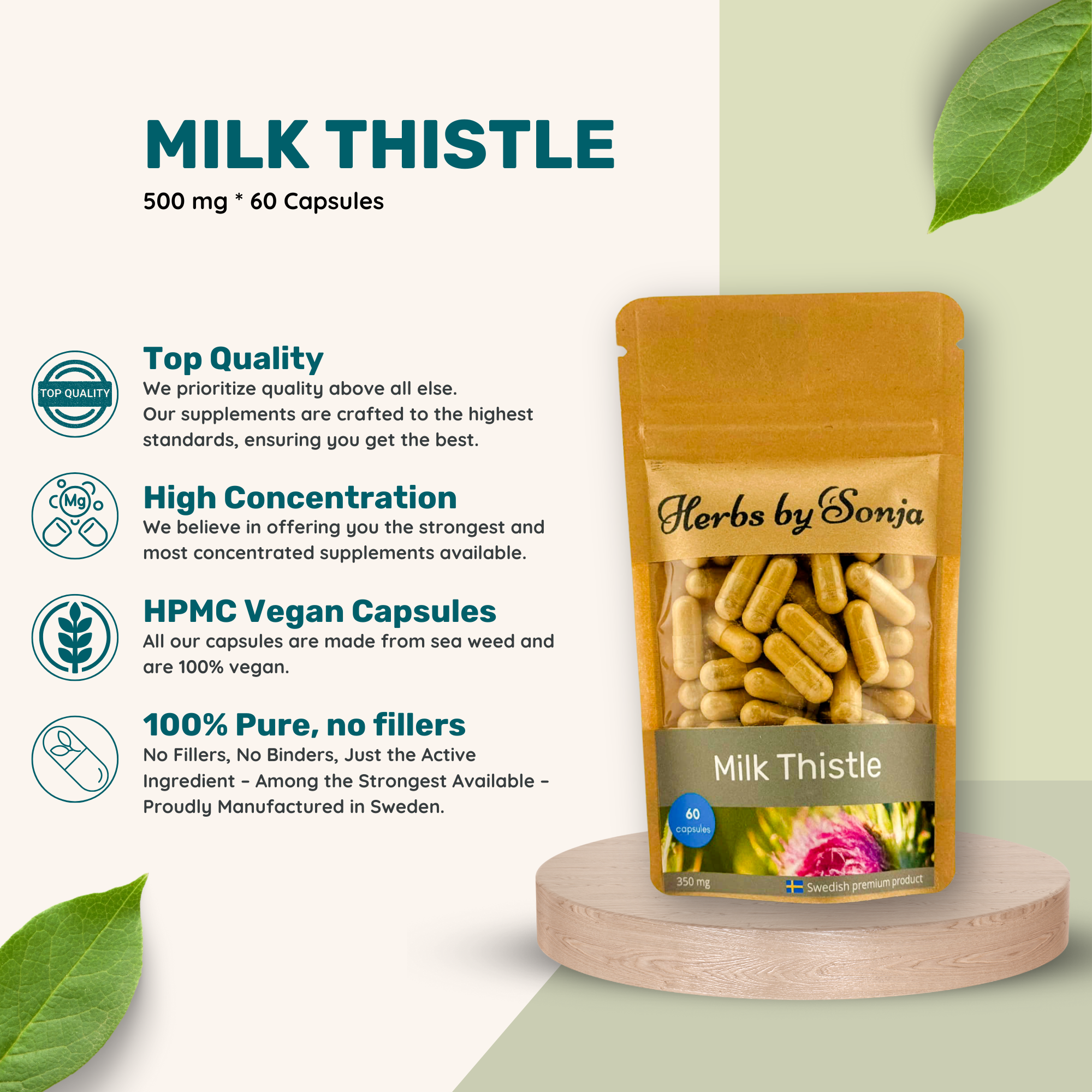 Milk Thistle – bild 2 – Sonjas Apotek