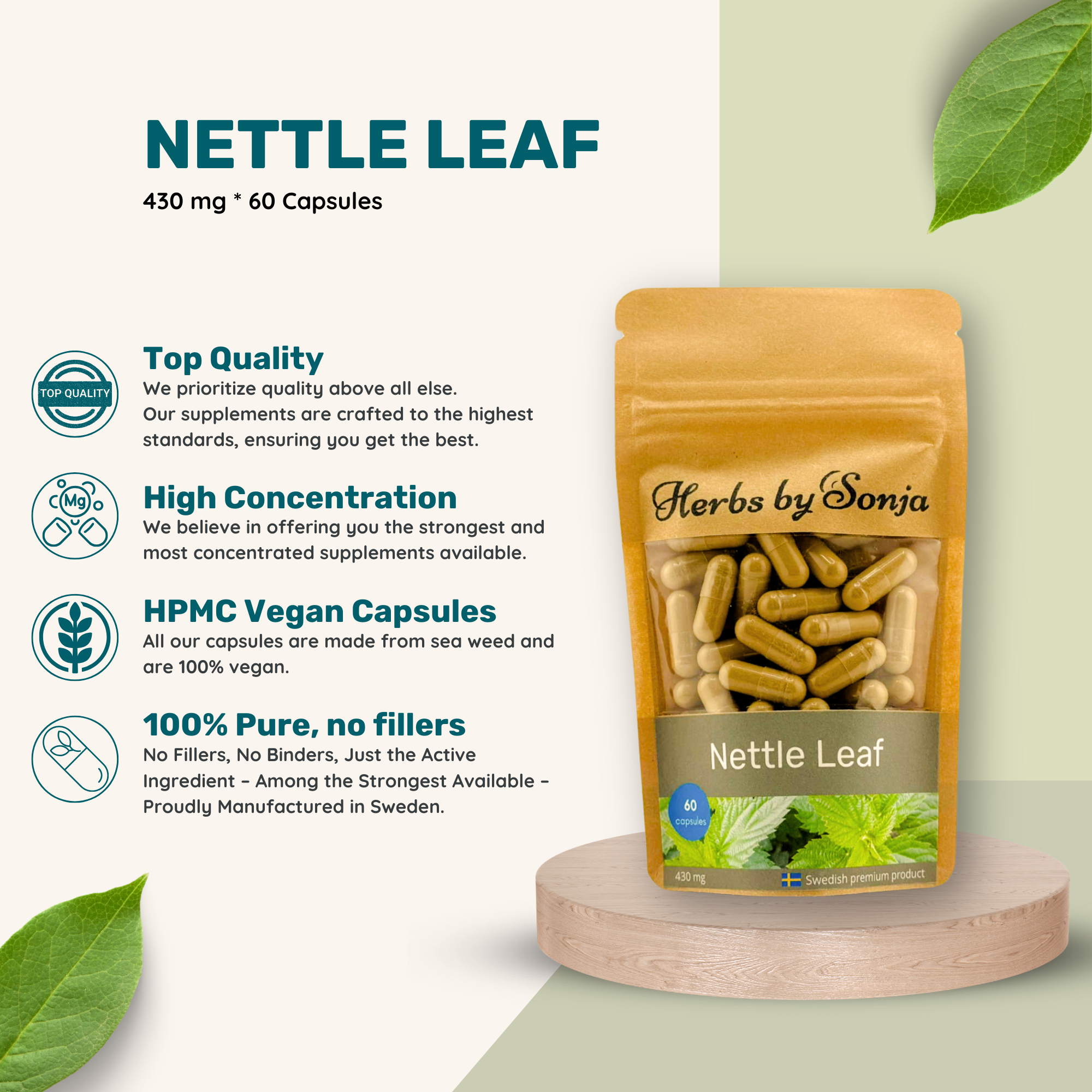Nettle Leaf – bild 2 – Sonjas Apotek