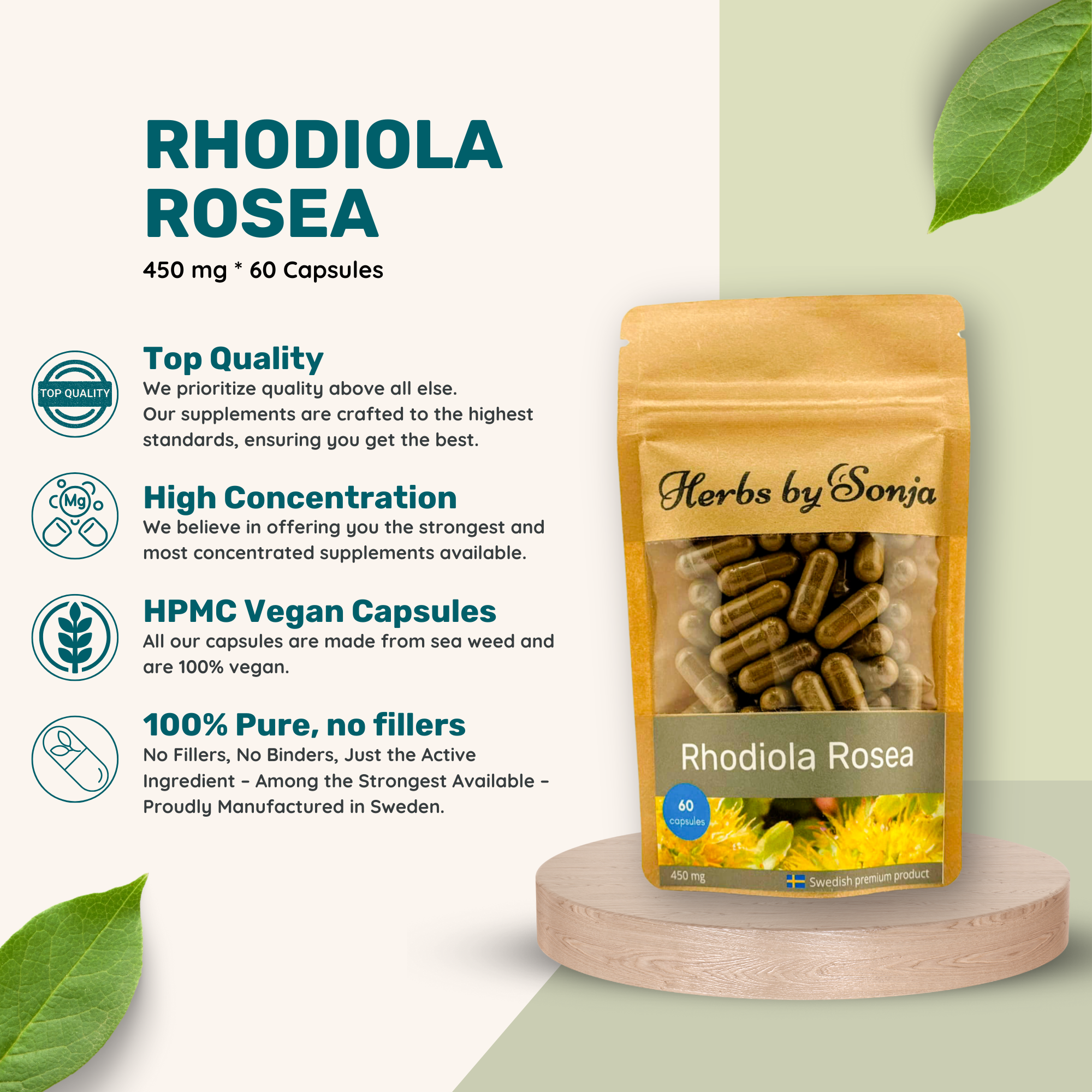 Rhodiola Rosea – bild 2 – Sonjas Apotek