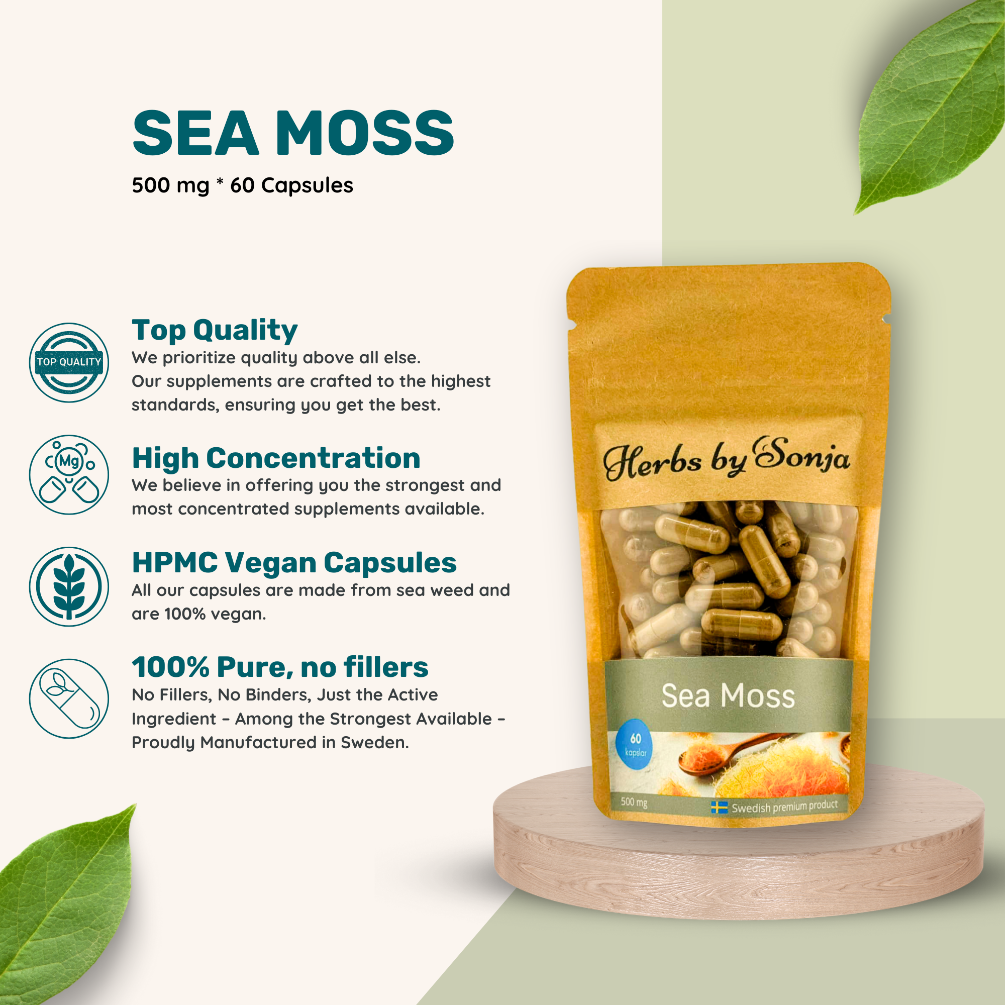 Sea Moss – bild 2 – Sonjas Apotek