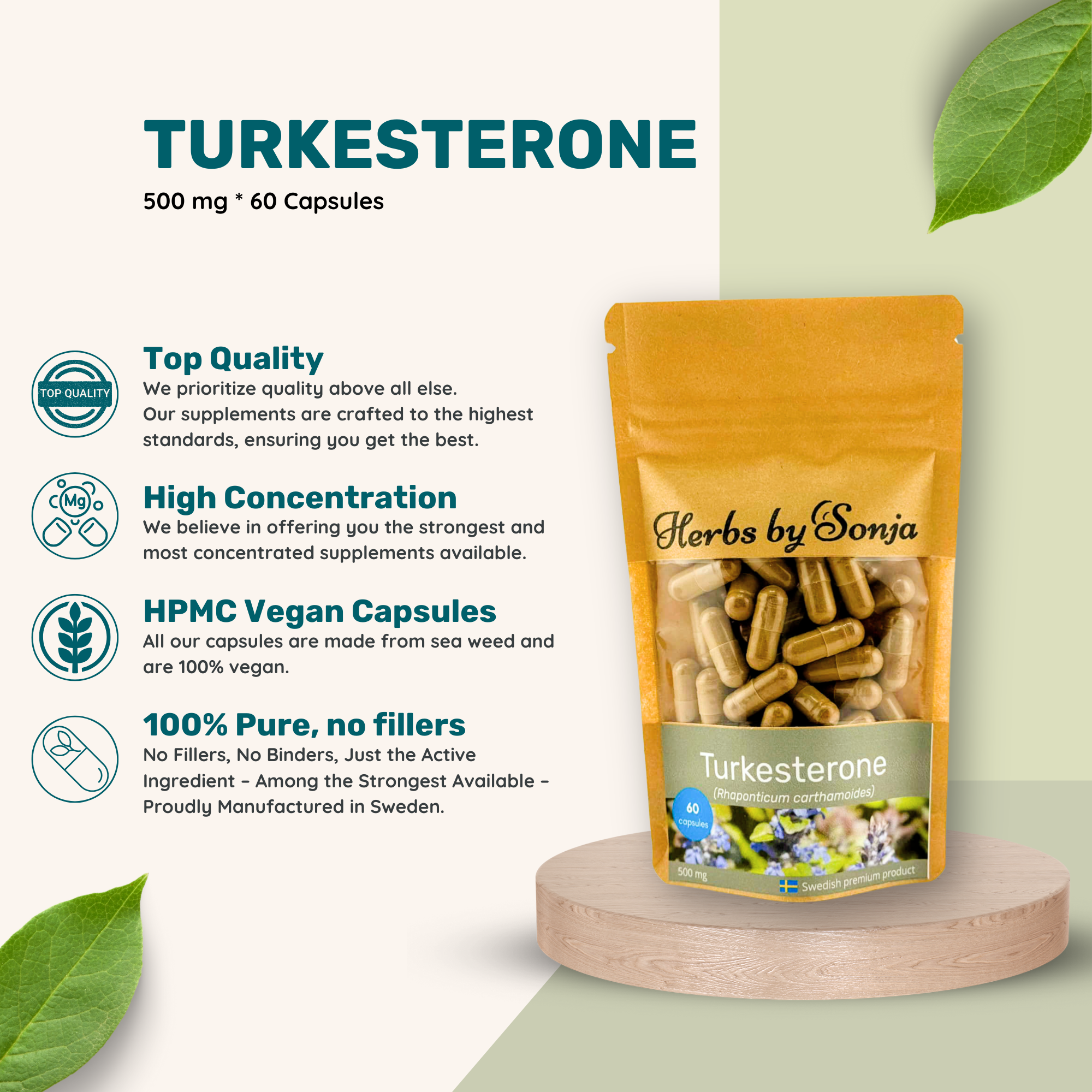 Turkesteron – bild 2 – Sonjas Apotek
